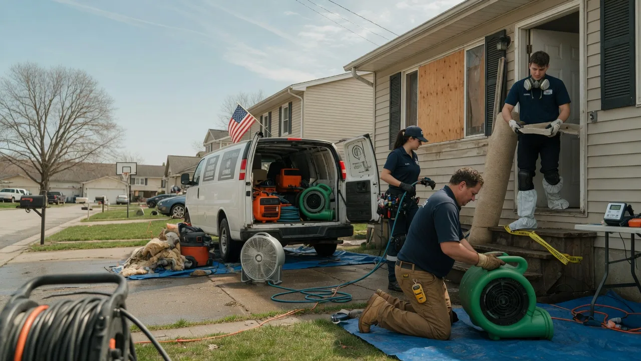 Water Damage Restoration in Lipscomb, TX near me